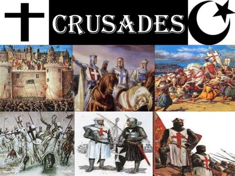 The cross of christ onto their clothing and painted crosses onto their shields. Crusades
