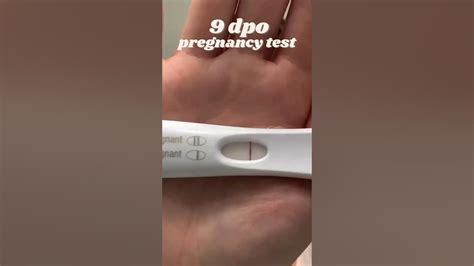 9 Dpo Pregnancy Test Ttc Infertility Youtube