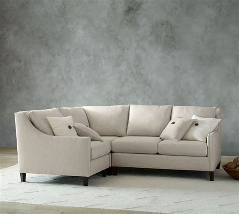 Build Your Own Pasadena Upholstered Sectional Components Pottery Barn