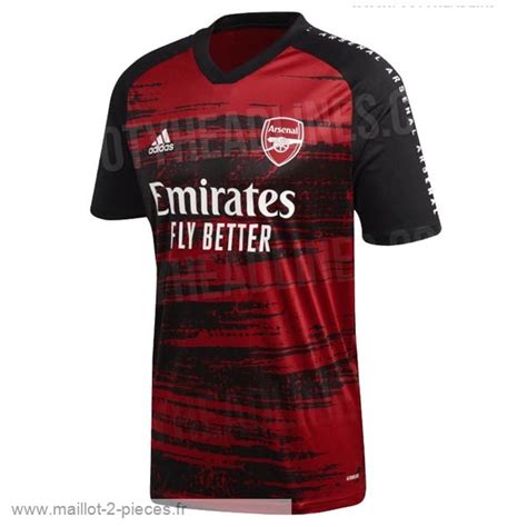 Boutique De Foot Pre Match Maillot Arsenal 2020 2021 Rouge ...