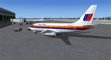Sharing moments from your #myunitedjourney and inspiring the next. United Airlines Boeing 737-200 for FSX