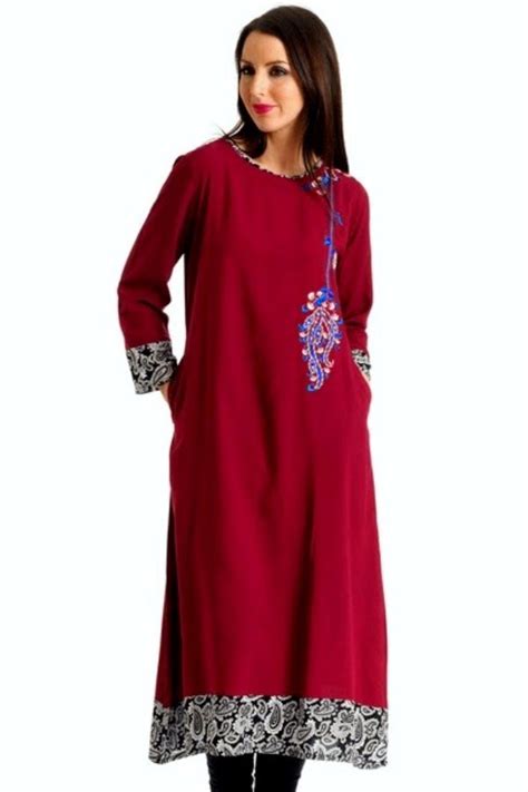 Check out our kurti on jeans selection for the very best in unique or custom, handmade pieces from our shops. Latest Kurti Collection 2014 for Eid | Long Kurti with ...