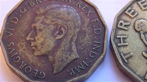 Four Old Georgivs 12 Sided Coins Youtube