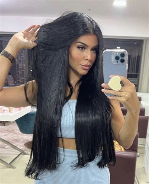 mega hair cabelo preto 💖 cabelo preto cabelo com mega hair cabelo longo