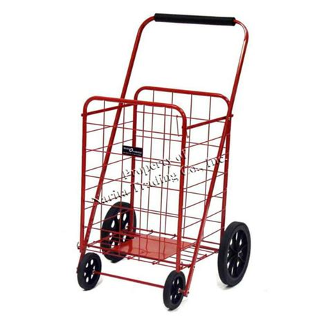 Easy Wheels Super Shopping Cart Red 1ct