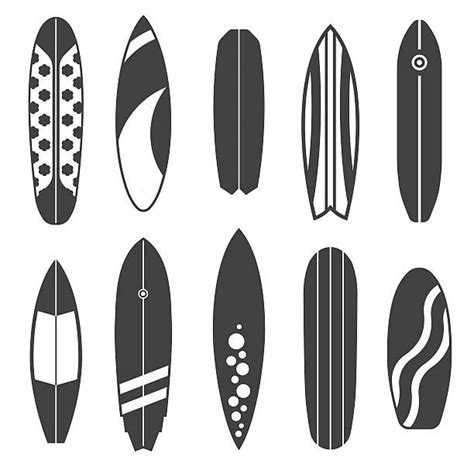 Royalty Free Surfboard Clip Art Vector Images And Illustrations Istock
