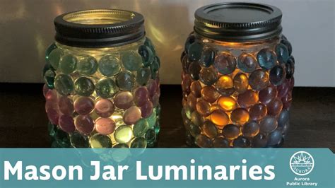 Create And Diy Mason Jar Luminaries Youtube