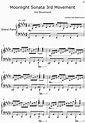 Moonlight Sonata 3rd Movement - Sheet music for Piano