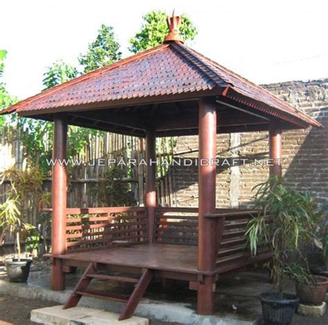 Kirimkan ini lewat email blogthis! Best Seller Gazebo Minimalis Modern Kayu Kelapa Harga Murah
