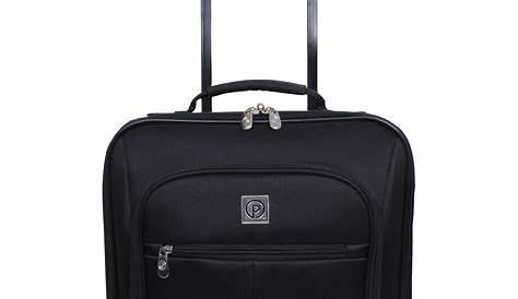 Protege Pilot Case 18" Softside Carry-on Luggage, Black - Walmart.com