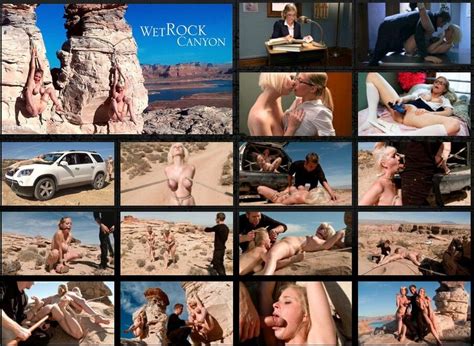 Gb Hogtied Com Kink Com Feature Shoot Wet Rock Canyon