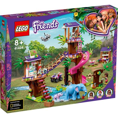 Check spelling or type a new query. LEGO Friends Jungle Rescue Base - 41424 | BIG W