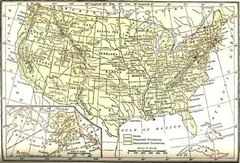United States In 1870 Vintage World Maps Urban Life