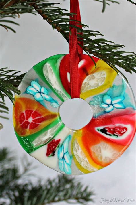 I'm pretty sure i made these as a kid. Melted Candy Christmas Ornament Craft ...