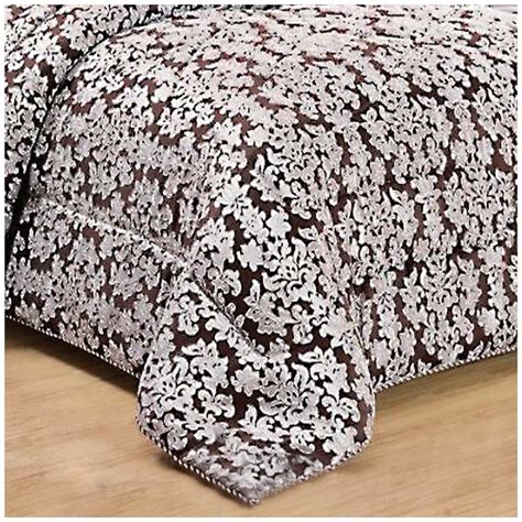 Luxurious Cream Pcs Quilted Jacquard Bedspread Super King Size Ebay