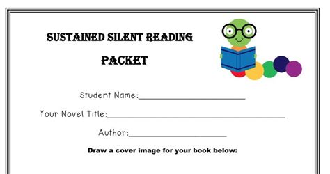 Sustained Silent Reading Packets For Any Novel Ssr Ela Silent