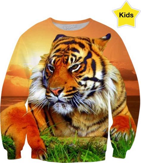 Sumatran Tiger Kids Sweatshirt