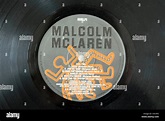 Malcolm McLaren "Duck Rock" record Stock Photo - Alamy