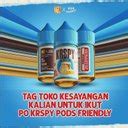 Jual Liquid KRSPY PODS FRIENDLY 30ML 15Mg Almond Crispy Cheese For Pod