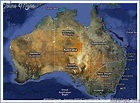 Australia Map Google Earth - ToursMaps.com