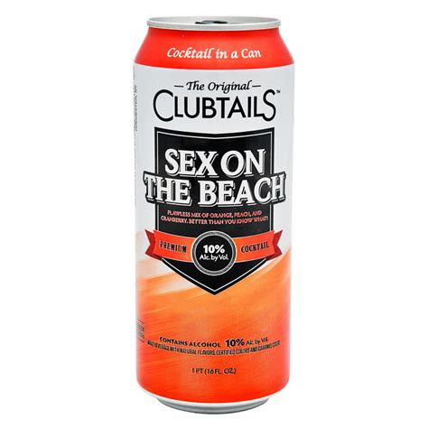 Clubtails Sex On The Beach 16oz Can 10 Abv Alcohol Fast Delivery By App Or Online