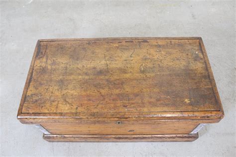 Antique Civil War Officers Chest Or Trunk At 1stdibs Civil War Chest