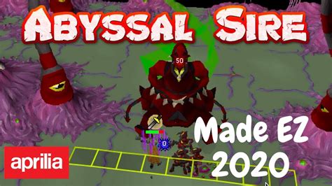 Updated Abyssal Sire Easy Guide Osrs 2020 Youtube