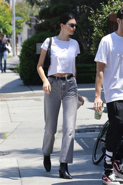 Kendall Jenners Yeezys Are A More Flattering Take On Mom Jeans Vogue