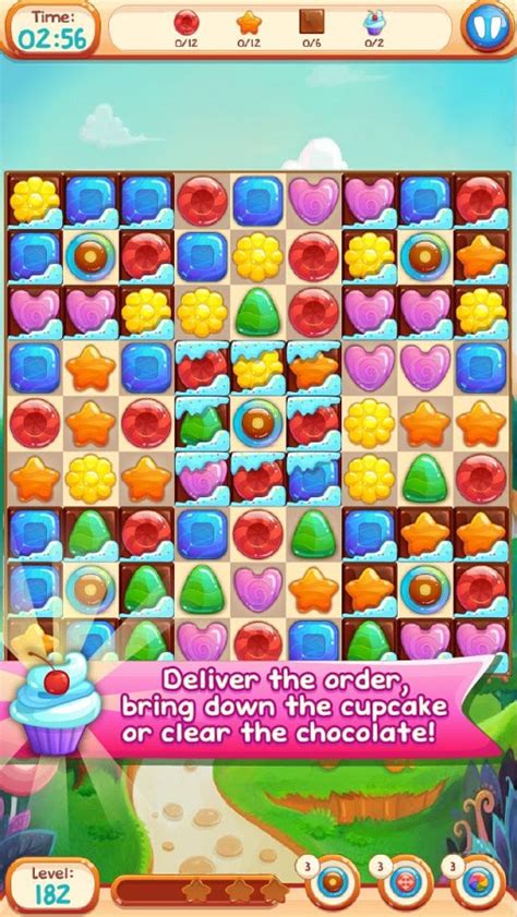 Sweet Candies 2 İndir Android Için Üçlü Eşleştirme Oyunu Tamindir