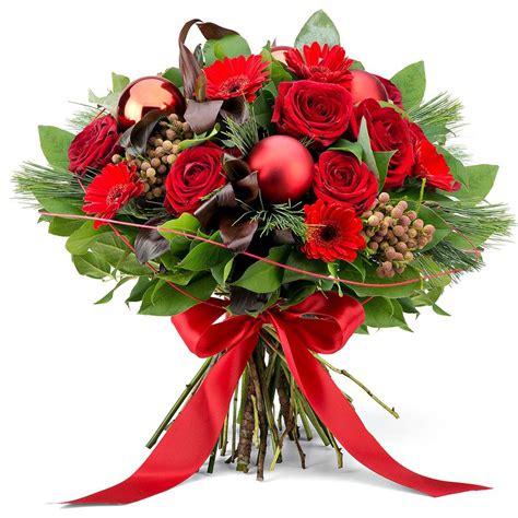 Red Christmas Tradition Bouquet Red Christmas Flower Christmas