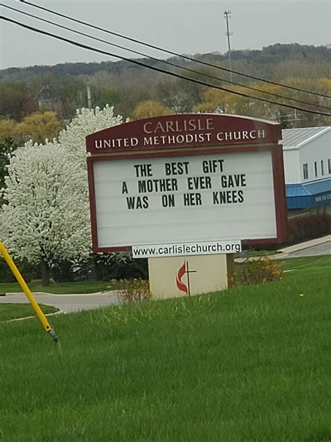 This Church Sign In Honor For Mothers Day Rtheyknew