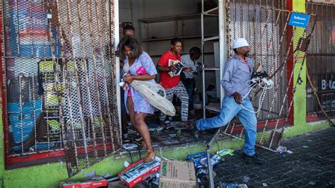 South African Riots Kill Five And Spur Cries Of Xenophobia The New