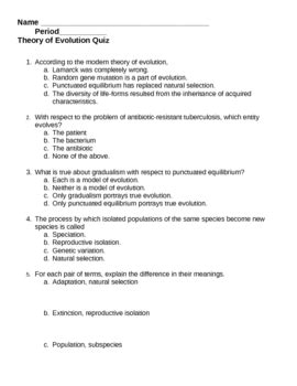 Evidence of evolution worksheet lovely evidence evolution worksheet answers worksheets. 31 Darwins Theory Of Evolution Worksheet Answers ...