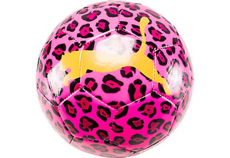 Puma Neon Jungle Soccer Ball Pink Puma Soccer Balls