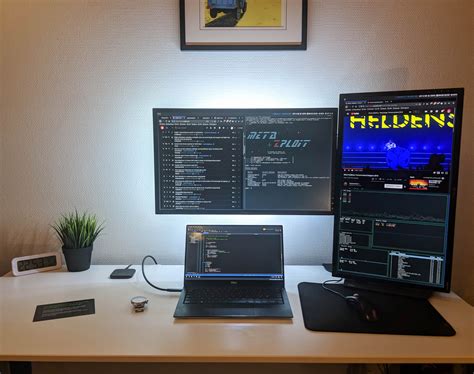 Dual Monitor Linux Laptop Setup Battletops