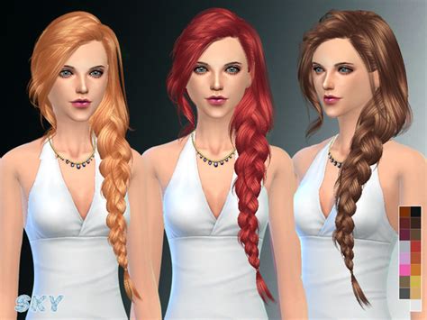 Hair 257 By Skysims At Tsr Sims 4 Nexus