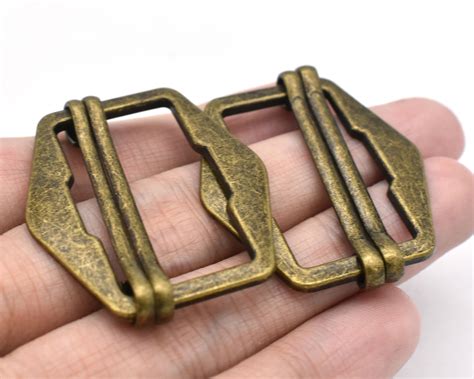 30mm Antique Bronze Adjustable Belt Buckle Slide Buckle Metal Etsy