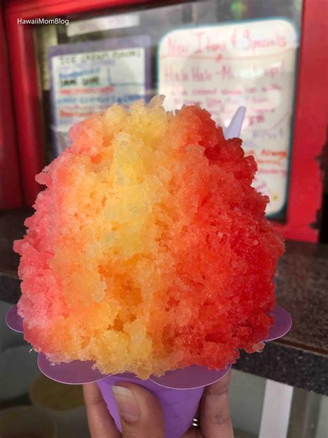 Hawaii Mom Blog: Visit Big Island: Anuenue Ice Cream & Shave Ice
