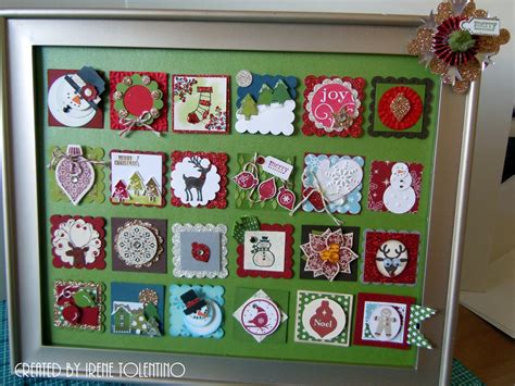 Relax Make A Card Christmas Square Collage Frame