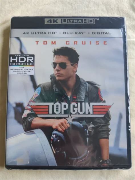 Top Gun 4k Uhd Blu Ray Digital Tom Cruise 1599 Picclick