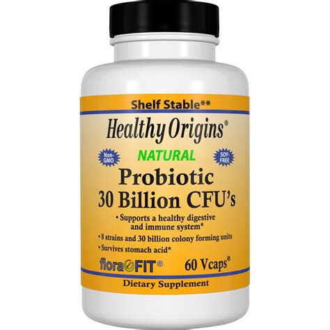 Healthy Origins Probiotic 30 Billion Cfus 60 Vcaps