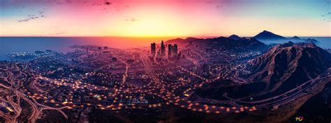 Grand Theft Auto V Los Santos Hd Wallpaper Download