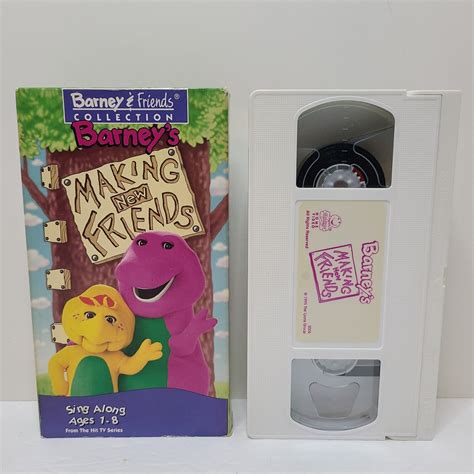 Barney Collection New Making Friends Vhs Grelly Usa