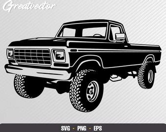 Ford Truck Svg Etsy