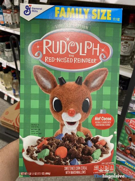 Spotted Rudolph The Red Nosed Reindeer Hot Cocoa Cereal The