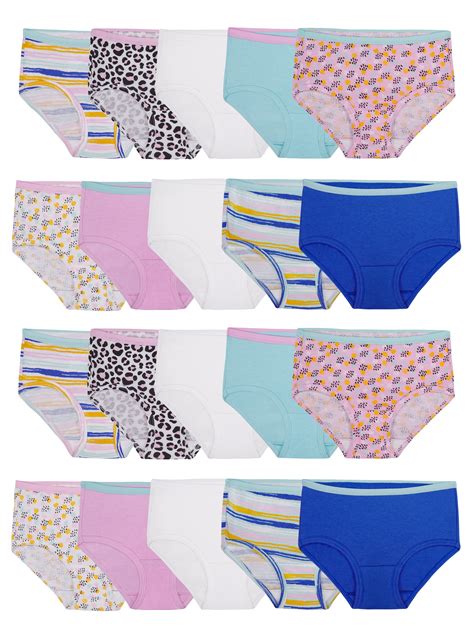 Fruit Of The Loom Fruit Of The Loom Girls Underwear Assorted Cotton