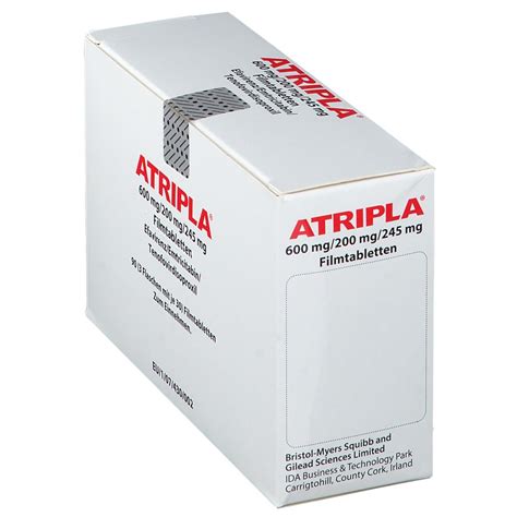 Atripla® 600 Mg200 Mg245 Mg 3x30 St Shop