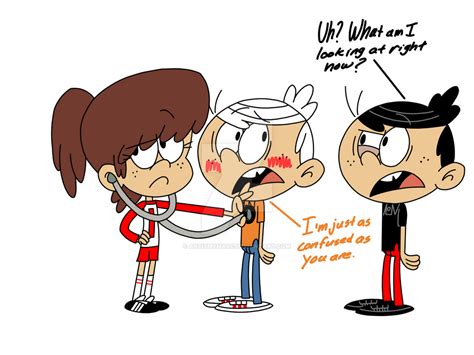 Lynn Loud Giving Lincoln A Check Up By Artismymarc On Deviantart