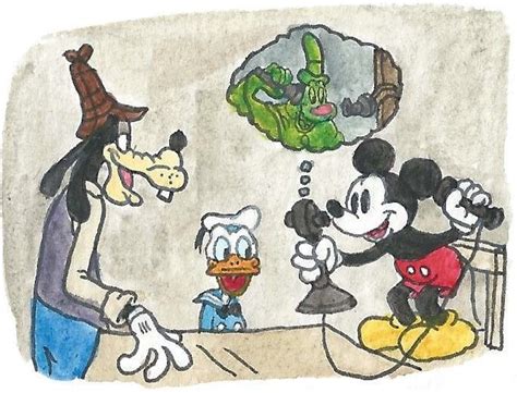 Mickey Mouse Goofy And Donald Duck By Brazilianferalcat On Deviantart