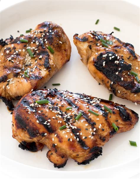 Grilled Asian Chicken Breasts Recipe Chef Savvy